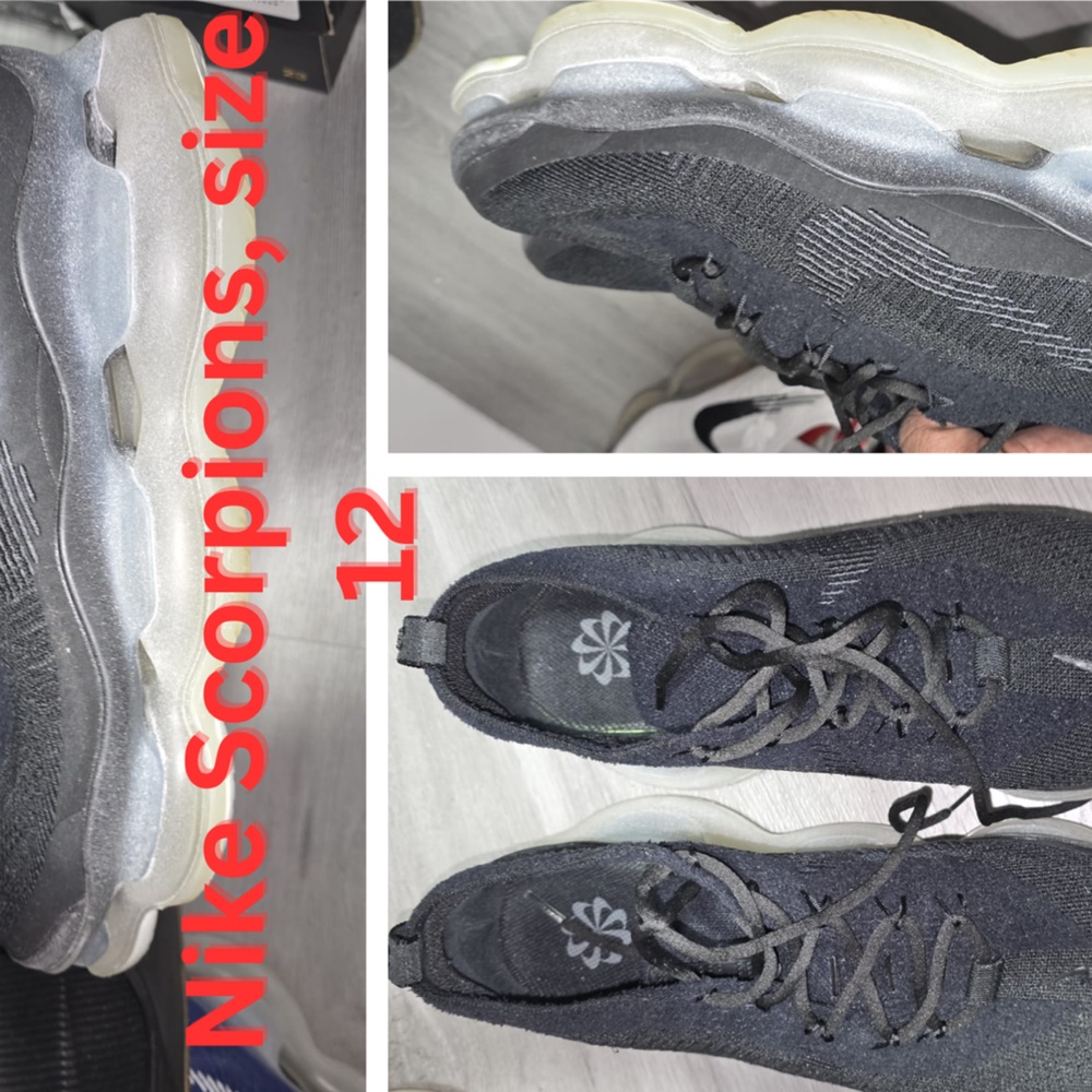 Nike Air Max Scorpion Sneakers (Black)